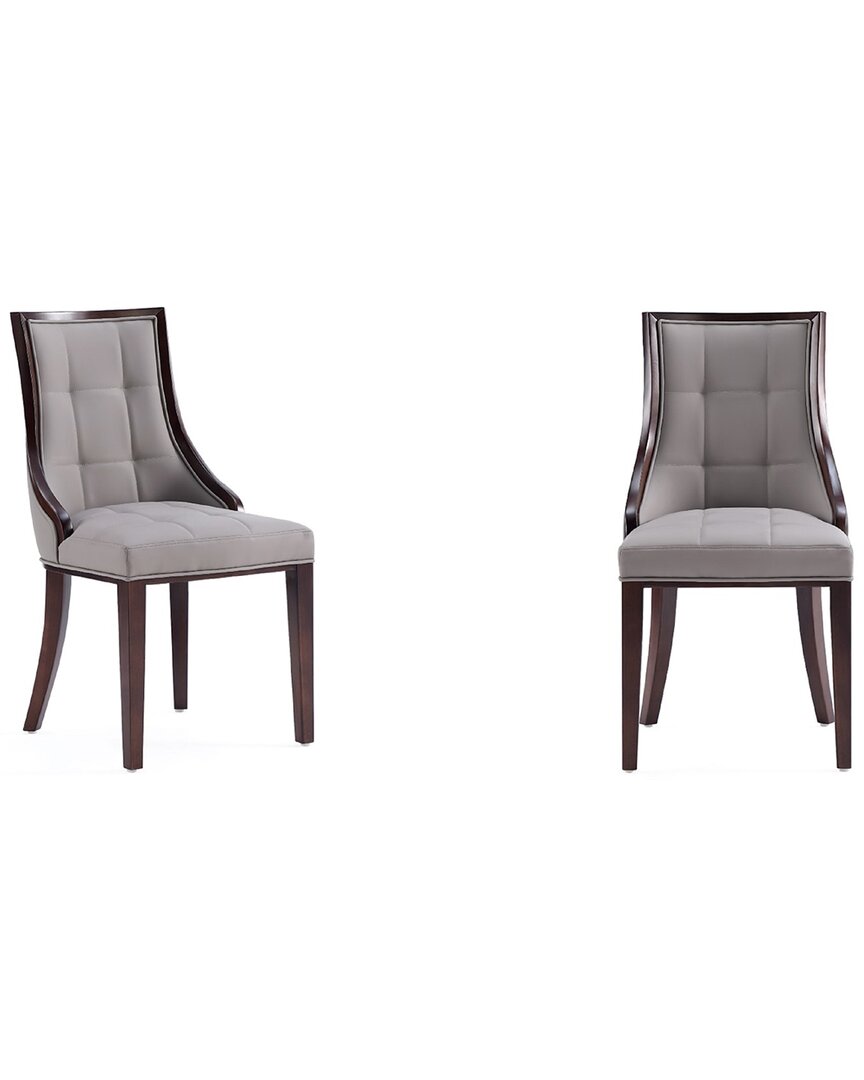 Manhattan Comfort Set Of 2 Fifth Avenue Dining Chairs