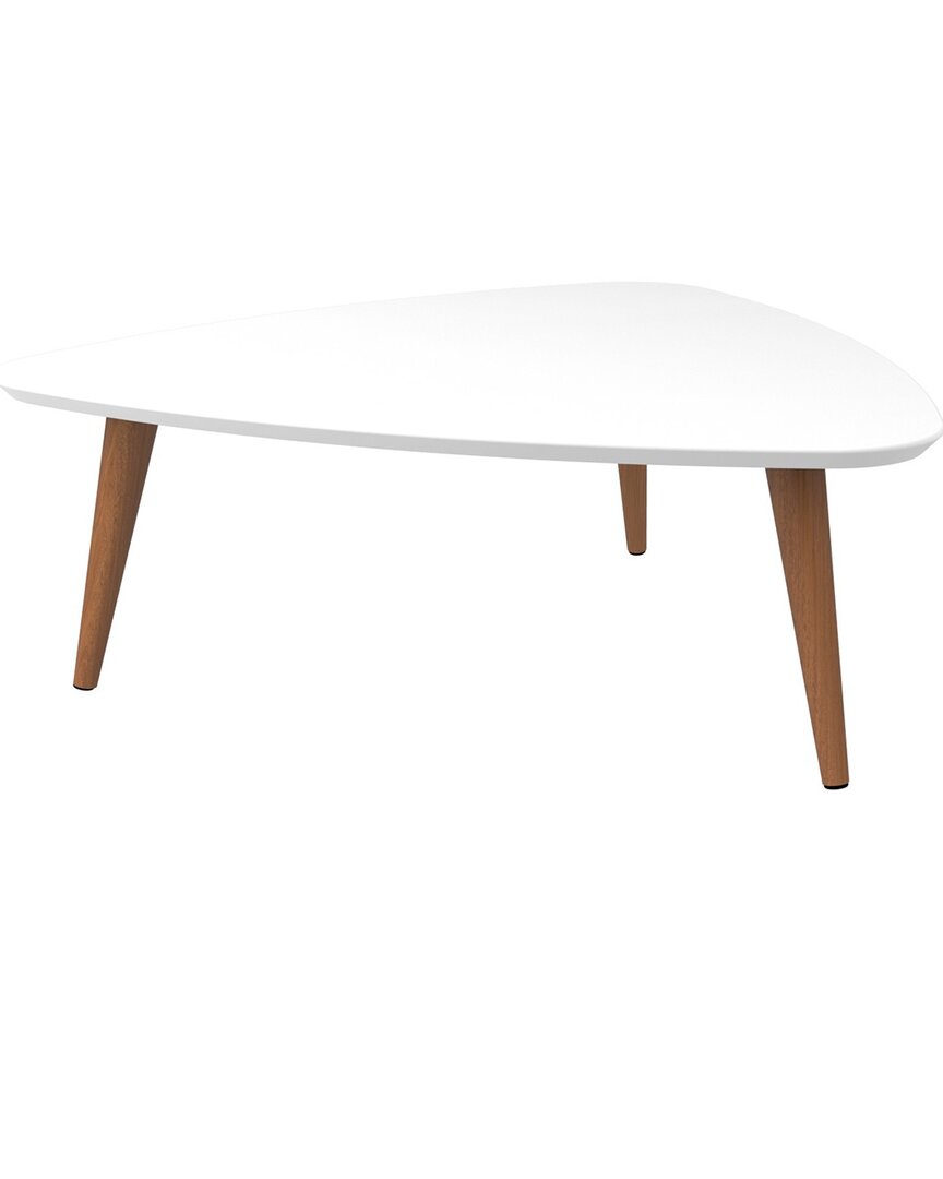 MANHATTAN COMFORT MANHATTAN COMFORT UTOPIA LOW TRIANGLE COFFEE TABLE