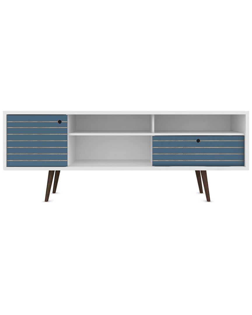 Manhattan Comfort Liberty 70.86in Mid-century Modern Tv Stand