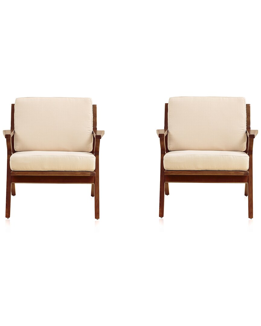 Manhattan Comfort Set Of 2 Martelleechairs