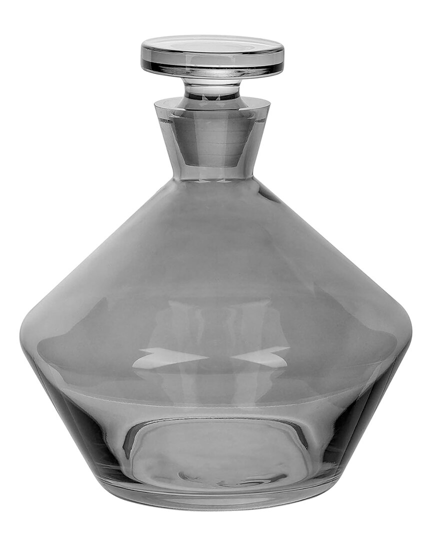 Jay Imports 49oz Glass Decanter With Stopper In Gray