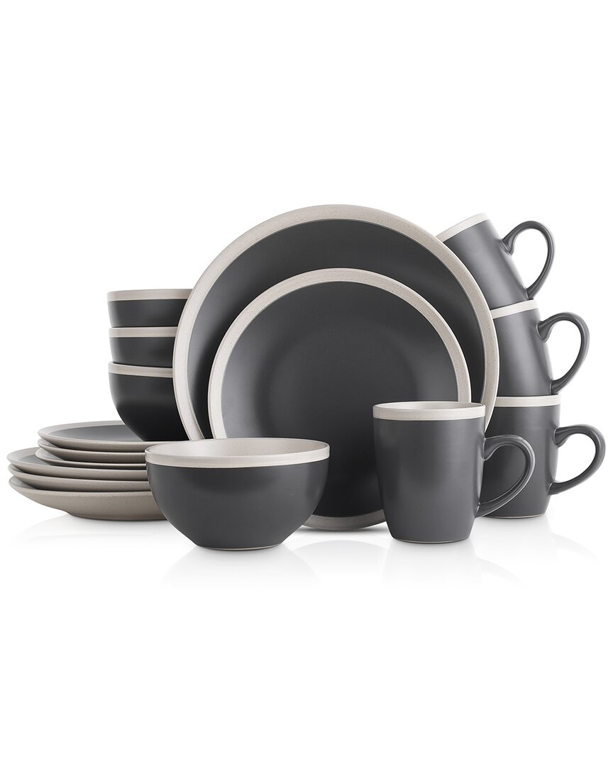 Stone Lain Serenity 16 Pc. Dinnerware Set, Service For 4