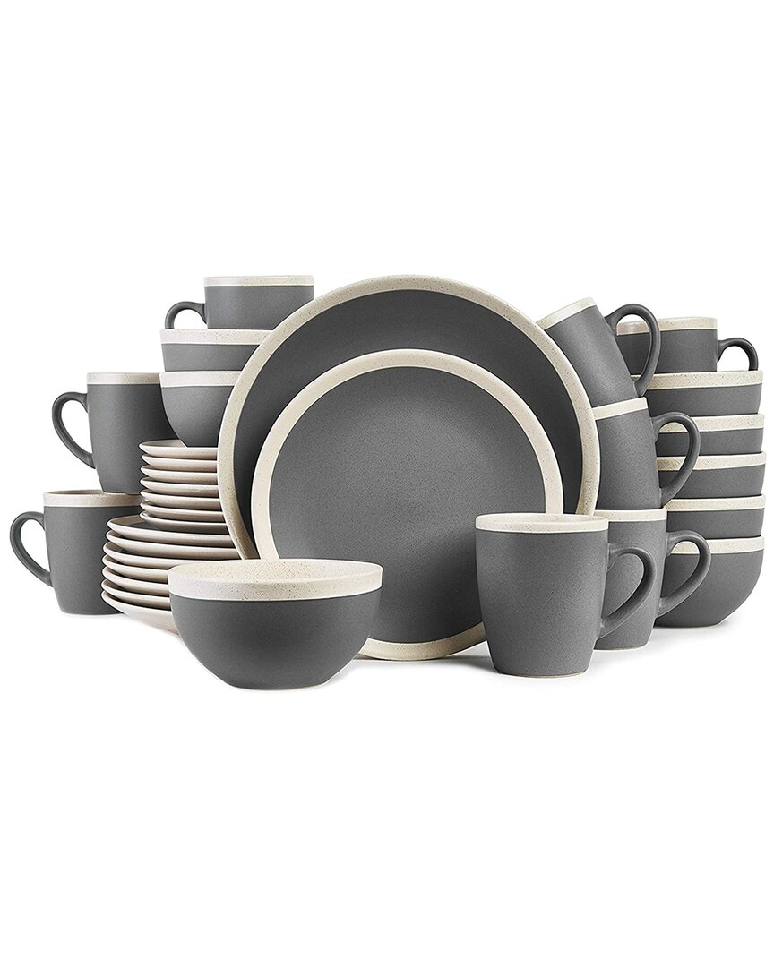 Stone Lain Serenity 32pc Stoneware Dinnerware Set