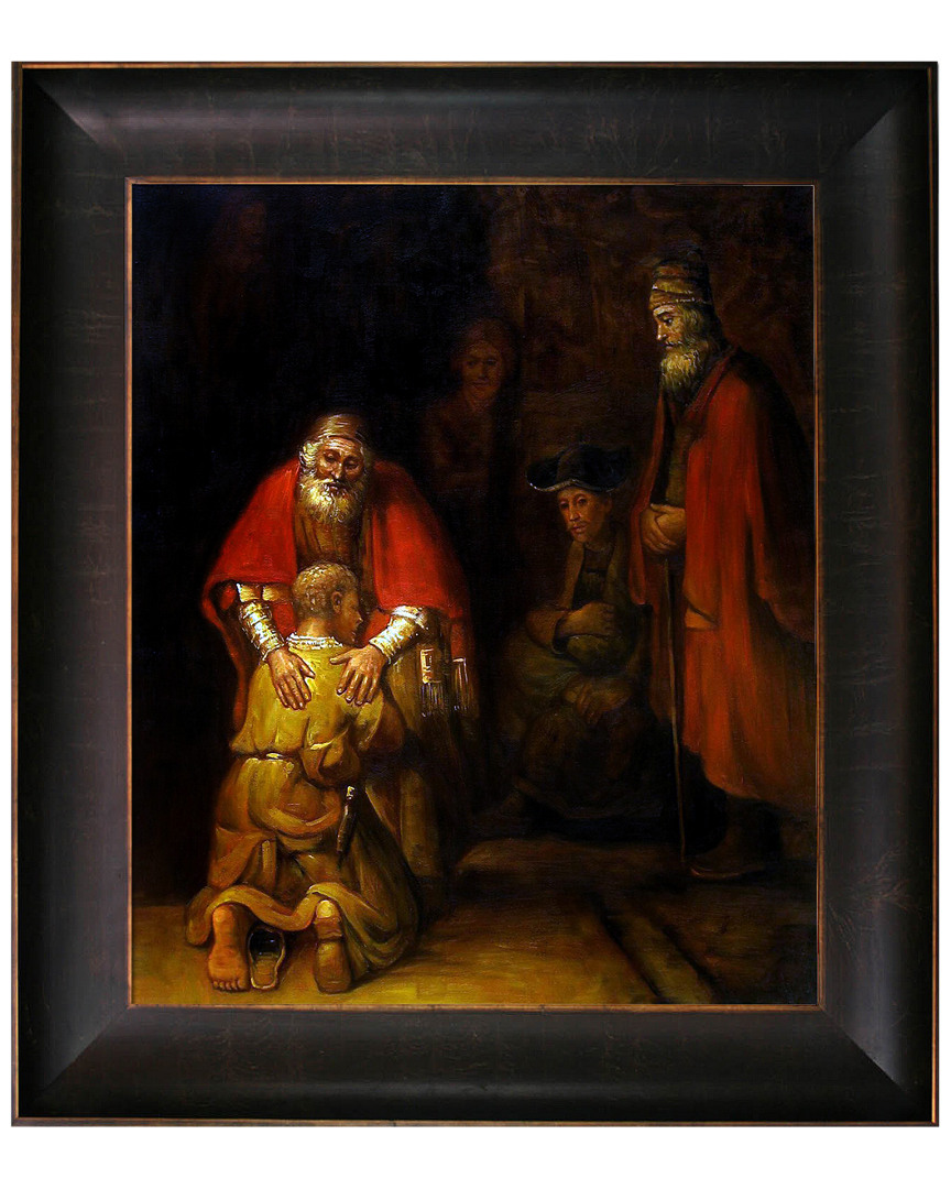 Overstock Art Return Of The Prodigal Son By Rembrandt Hand-painted