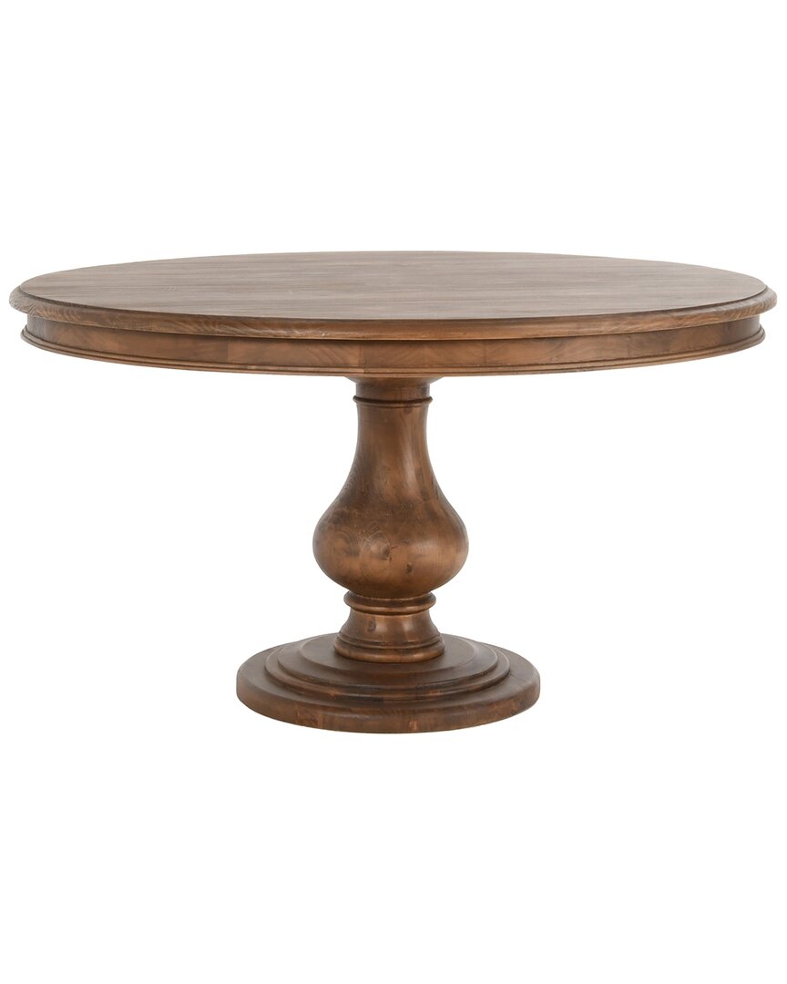 Kosas Home Adrienne 54in Round Dining Table In Brown