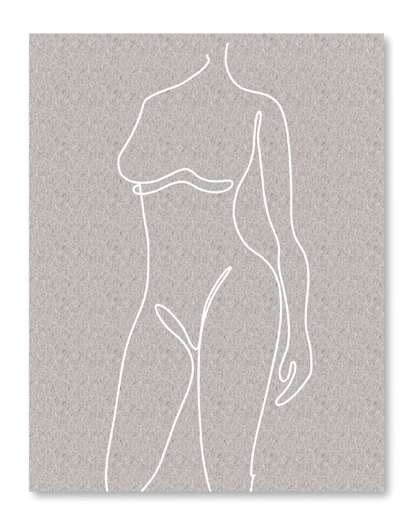 COURTSIDE MARKET COURTSIDE MARKET GRAHAM WHITE FIGURE CANVAS WALL ART