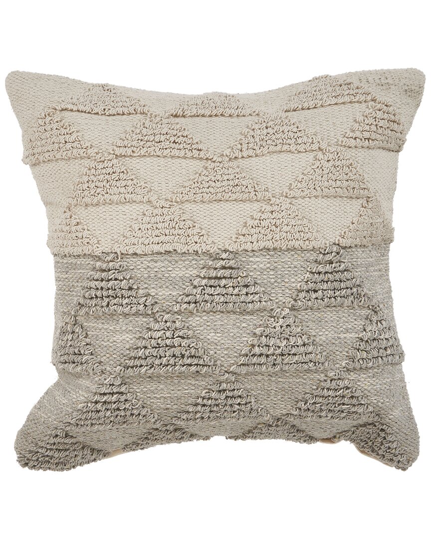 Lr Home Geometric Textured Throw Pillow