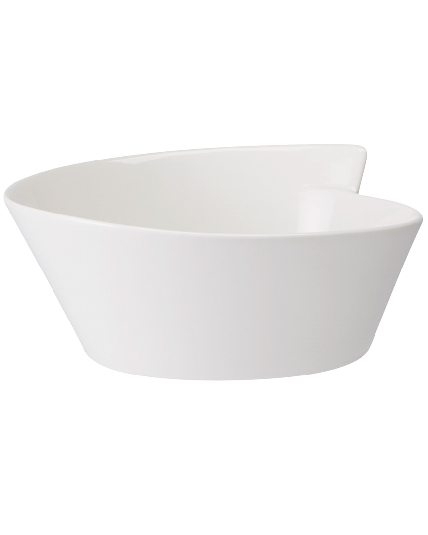 Villeroy & Boch New Wave Large Round Rice Bowl In White