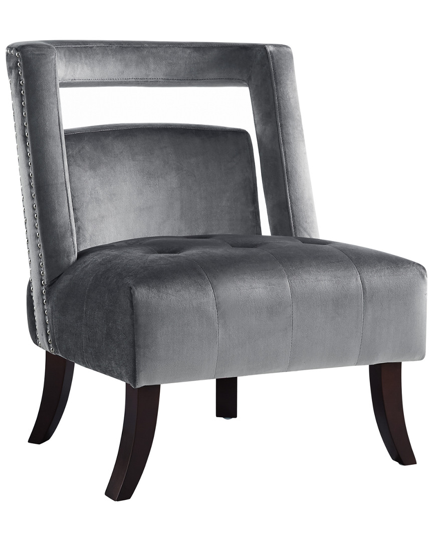 Inspired Home Carlita Armless Slipper Chair
