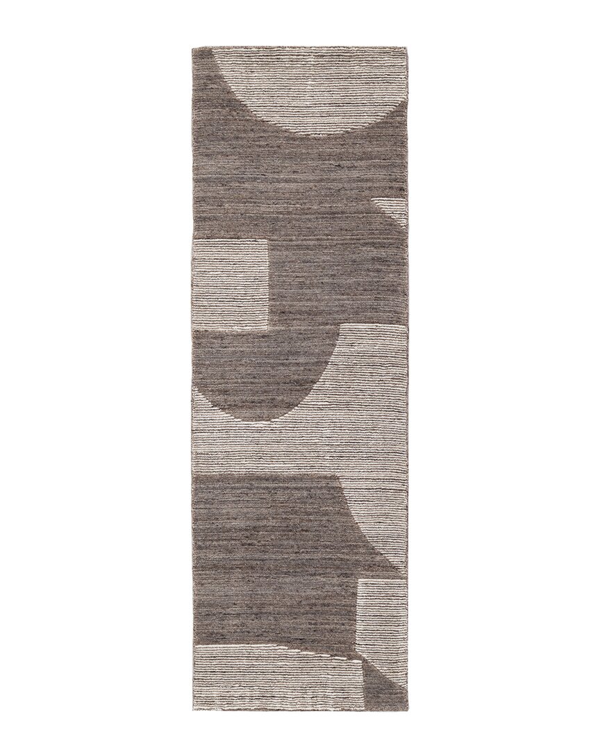 Obeetee Leah Wool Rug In Neutral