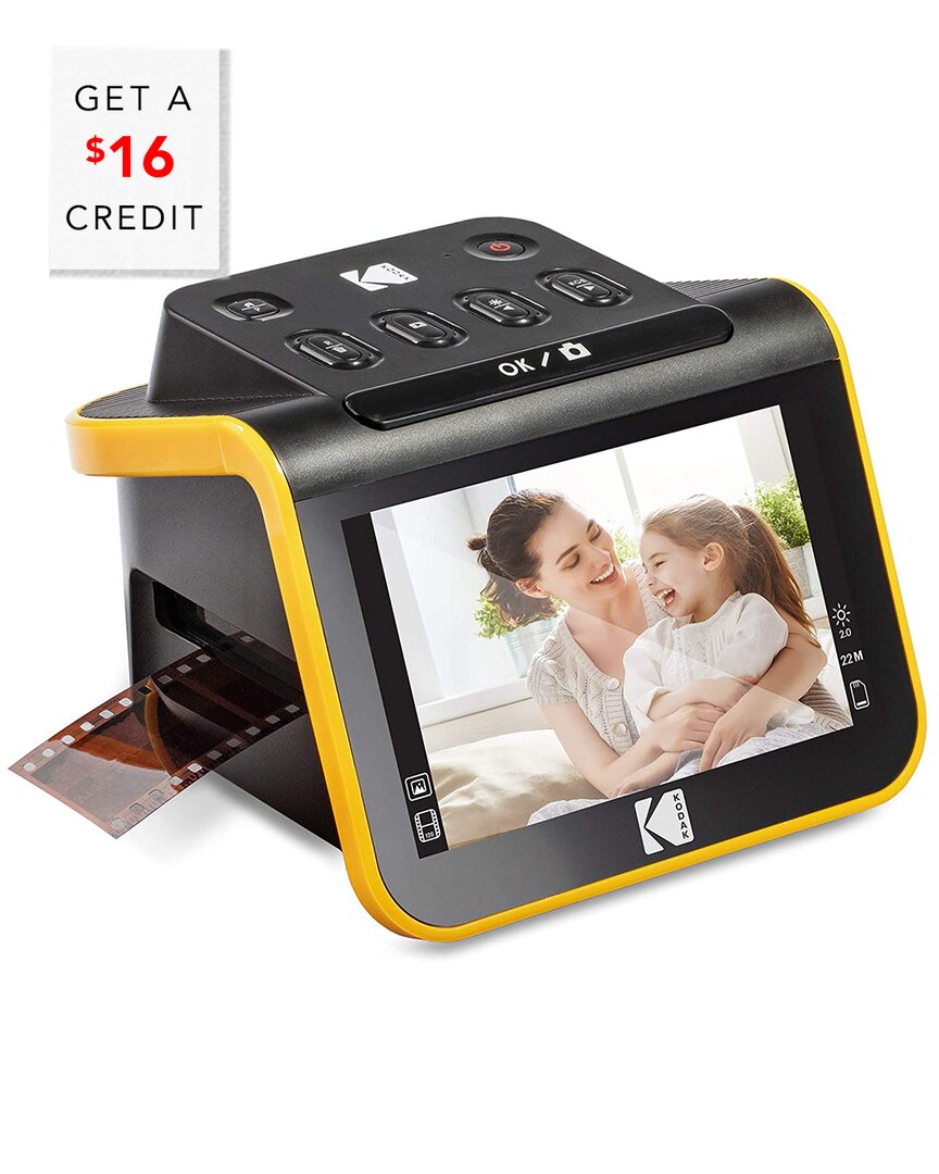 Kodak Slide N Scan Digital Film Photo Scanner & Slide Portable Scanner In Black