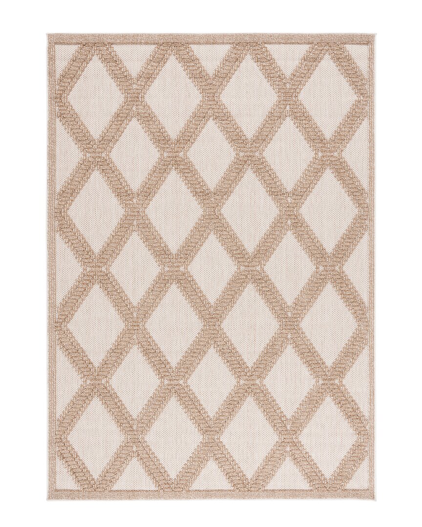 Martha Stewart Global Polypropylene Rug In Beige