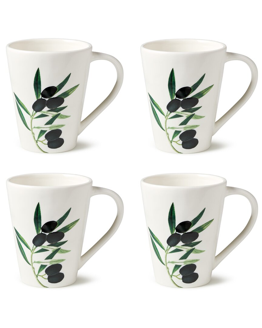 Certified International Olivia Set Of 4 Mugs