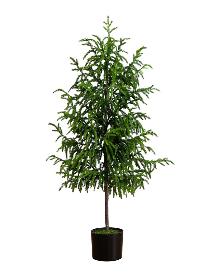 Nearly Natural 4ft. Artificial Norfolk Pine Tree