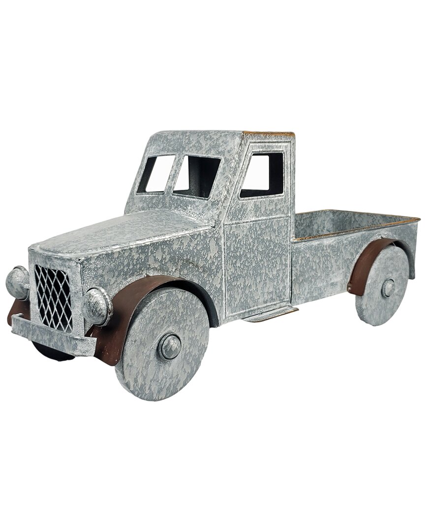 G.t. Direct Corporation Gt Direct Vintage 20.5in Pick Up Truck In Silver