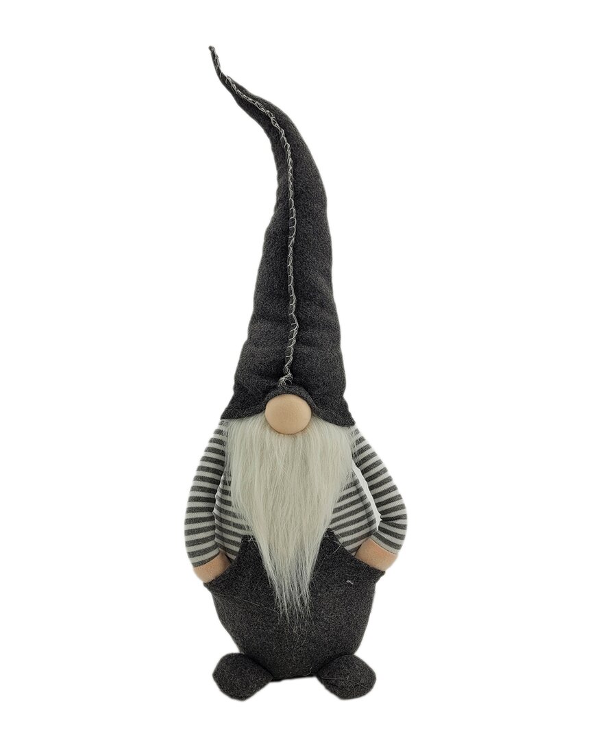 G.t. Direct Corporation Gt Direct 28.7in Decorative Standing Gnome In Grey