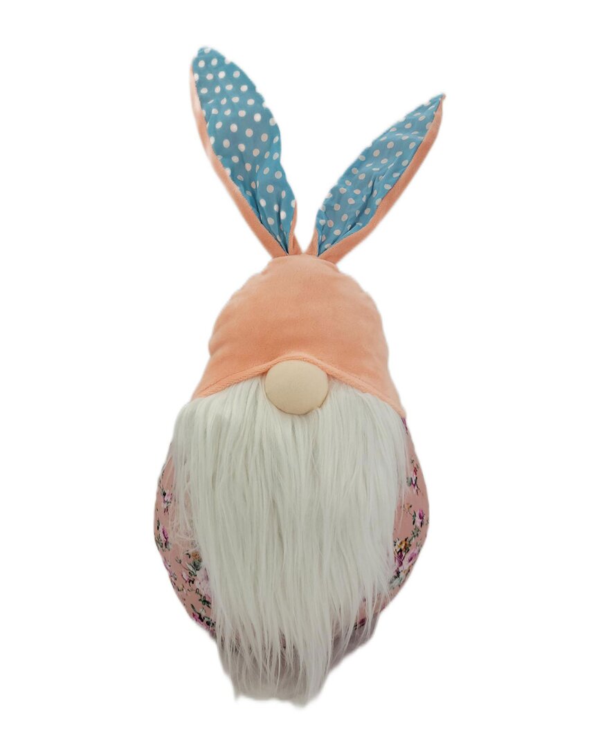 G.t. Direct Corporation Gt Direct 21.3in Decorative Bunny Ears Gnome In Pink