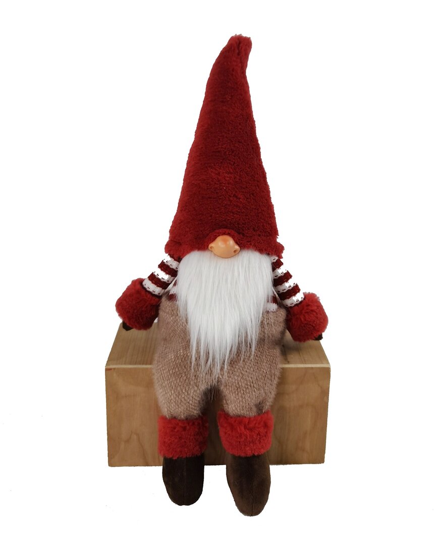 G.t. Direct Corporation Gt Direct 25.5in Decorative Sitting Gnome In Red