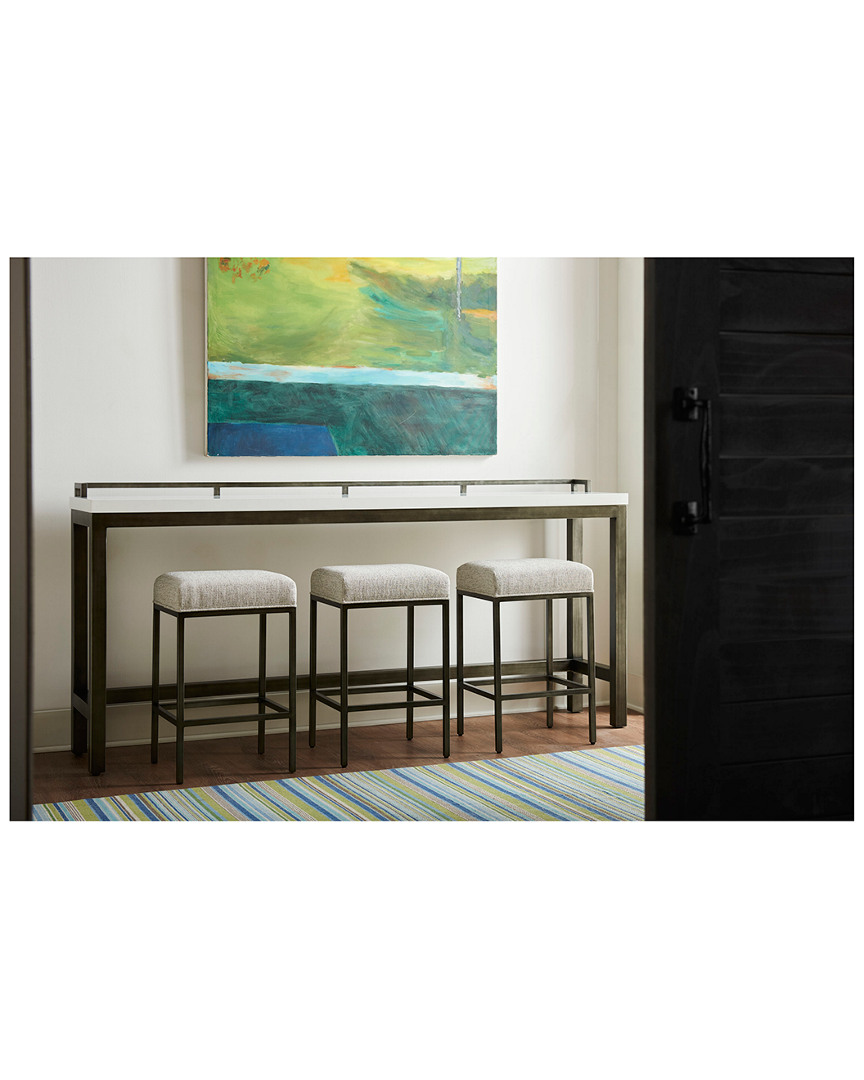 Universal Furniture Curated Essence Console Table With Stools In Neutral
