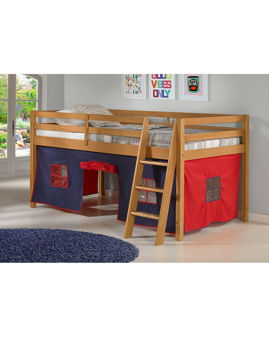 Alaterre Roxy Junior Loft - Cinnamon With Blue And Red Bottom Tent