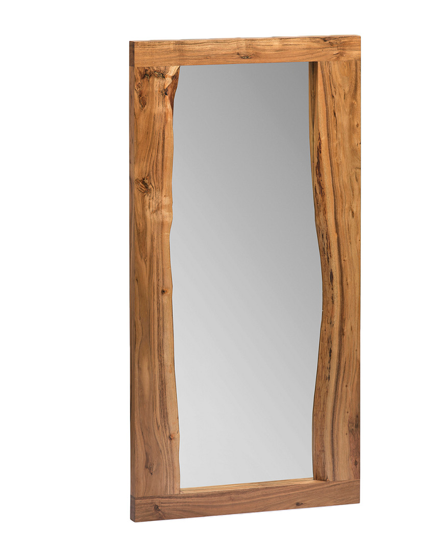 Alaterre Alpine Natural Live Edge Wood 48in Mirror