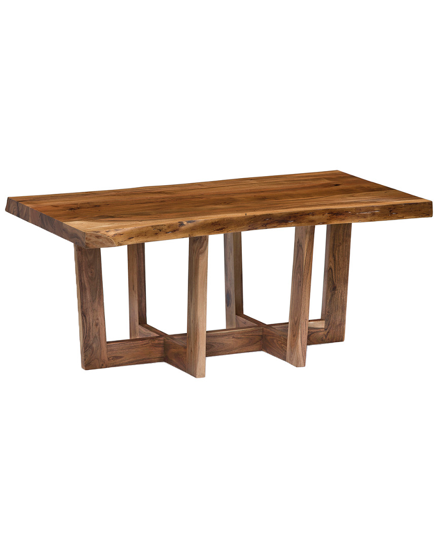 Alaterre Berkshire Natural Live Edge 42in. Wood Coffee Table
