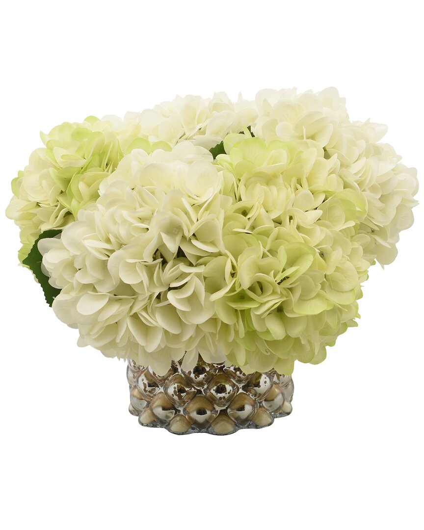 Creative Displays Glam Hydrangea Floral Arrangement In Green