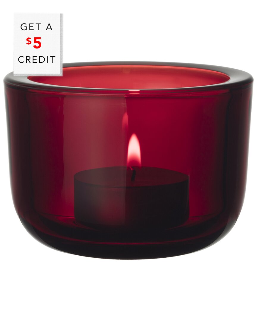 Iittala Valkea Candle With $5 Credit