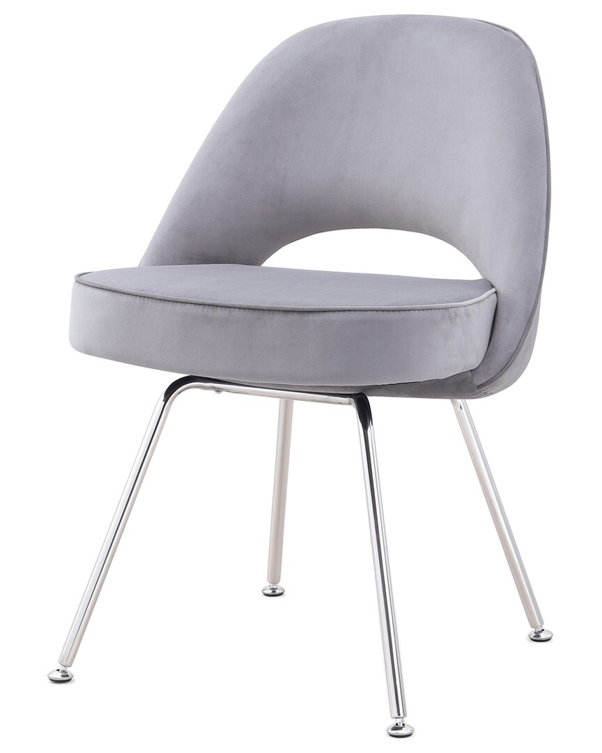Design Guild Saarinen Modern Side Chair In Gray
