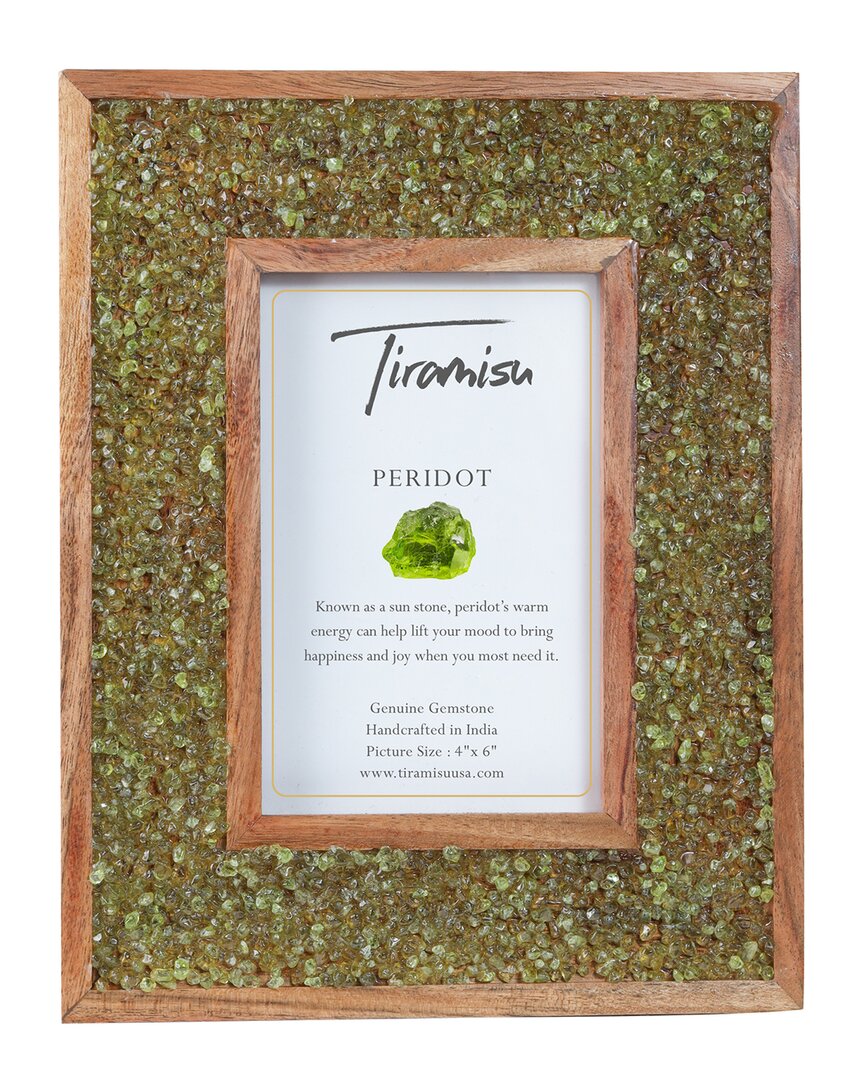 Shop Tiramisu Limelight Peridot Picture Frame In Green