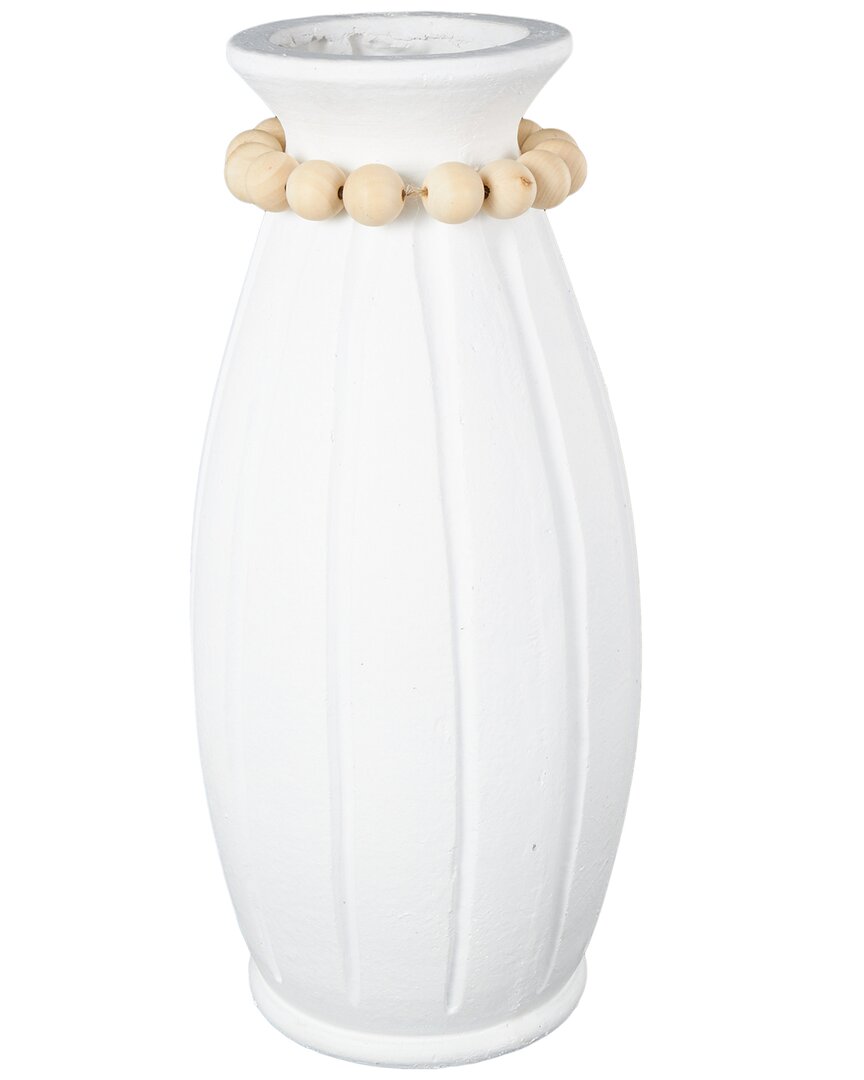 Peyton Lane Vase In White