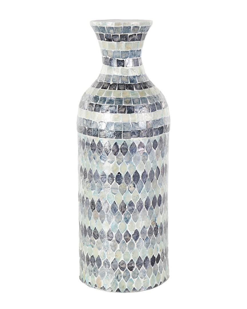 Peyton Lane Handmade Vase In Blue