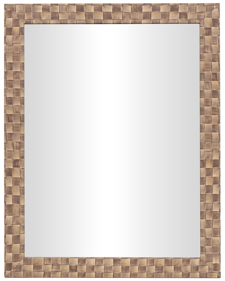 Peyton Lane Wall Mirror In Brown