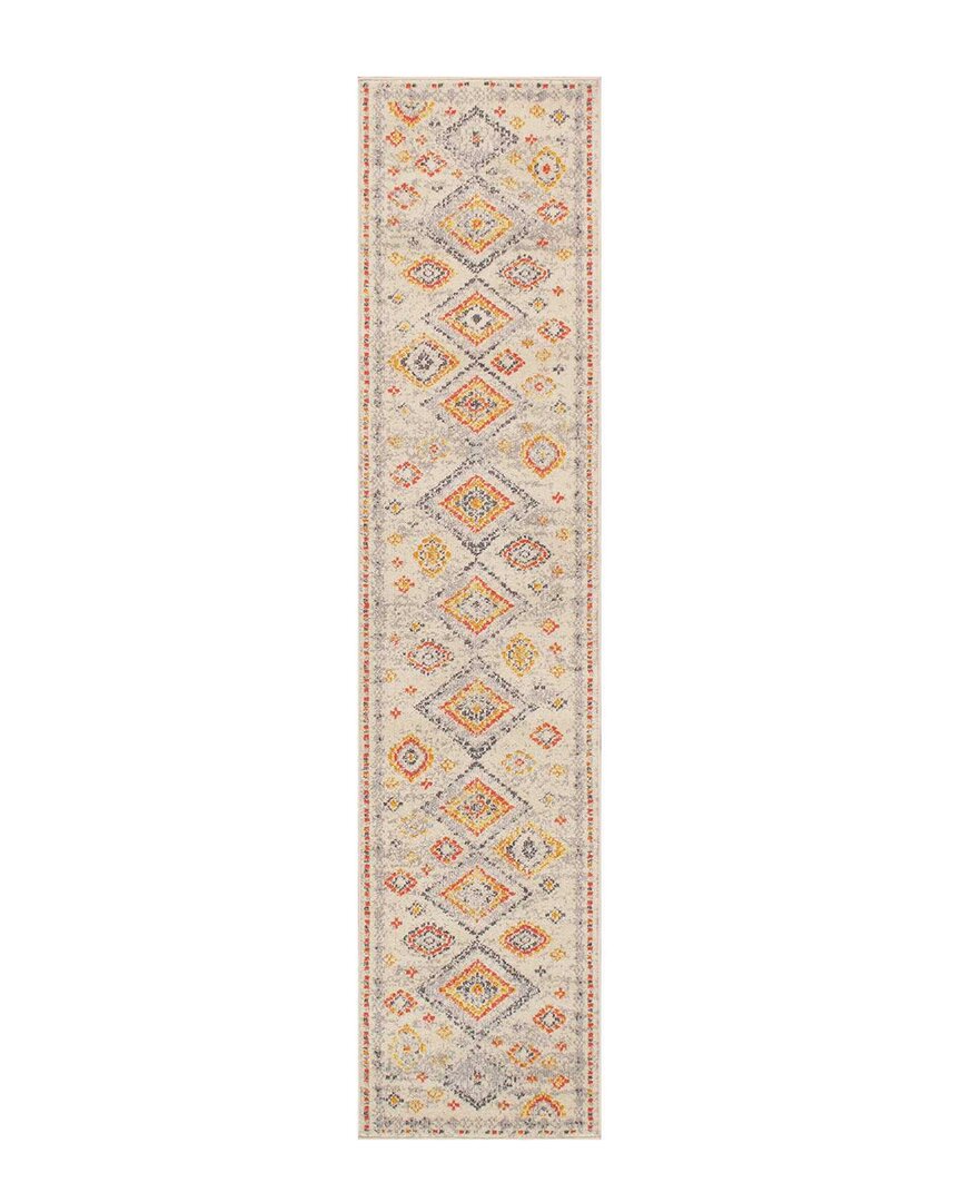 Pasargad Home Turkish Aldora Design Runner In Beige