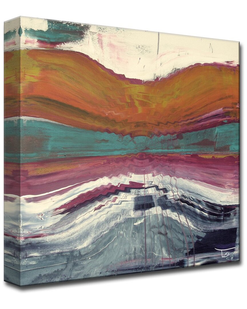 Ready2hangart Aqueous Trance X Wrapped Canvas Wall Art By Tristan Scott