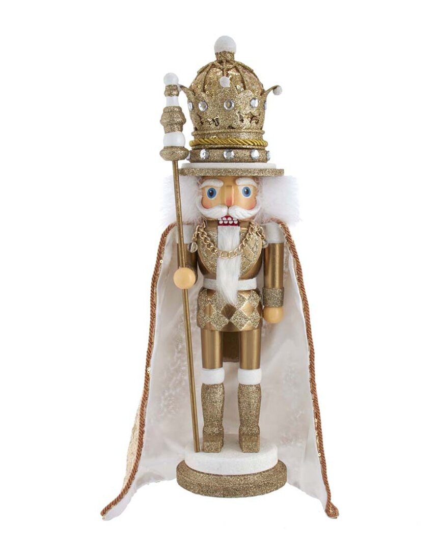 Kurt Adler 17.5in Hollywood Gold Nutcracker