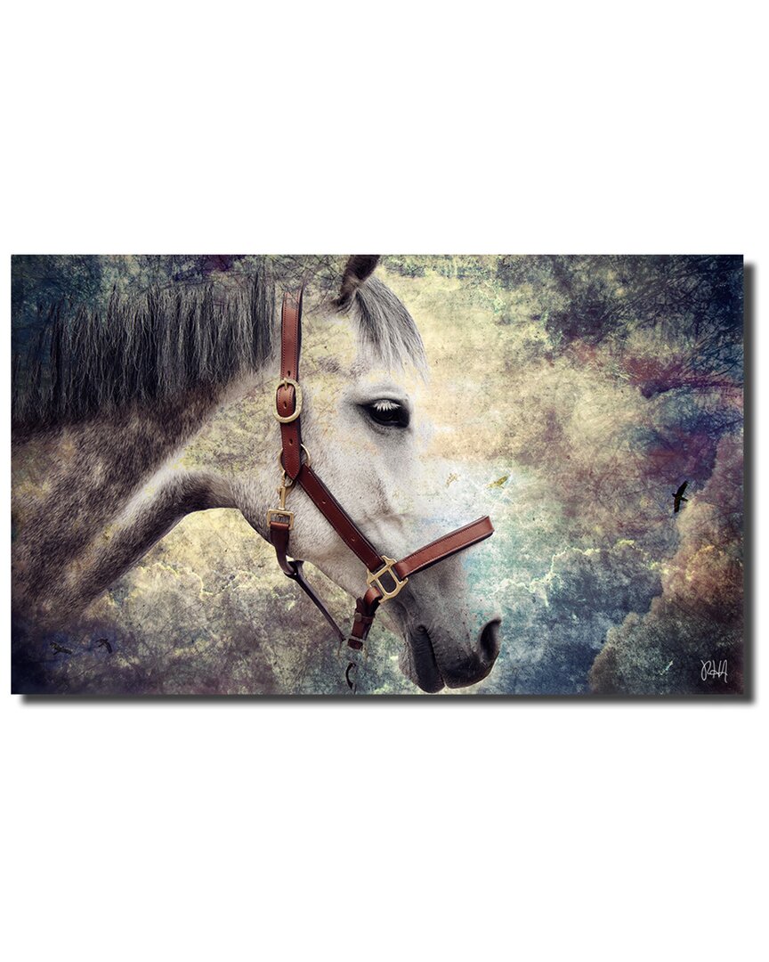 Ready2hangart Equestrian Saddle Ink Psxiv Canvas Wall Art By Tristan Scott