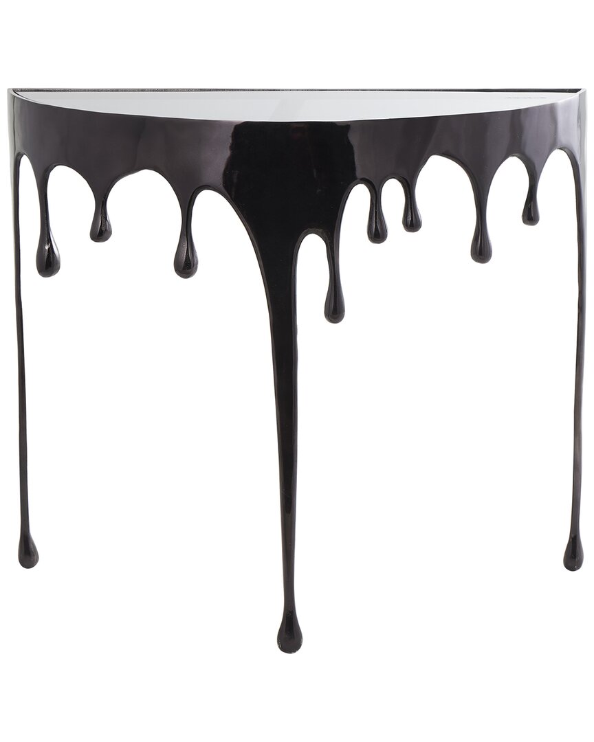 Peyton Lane Shaded Glass-top Drip Console Table
