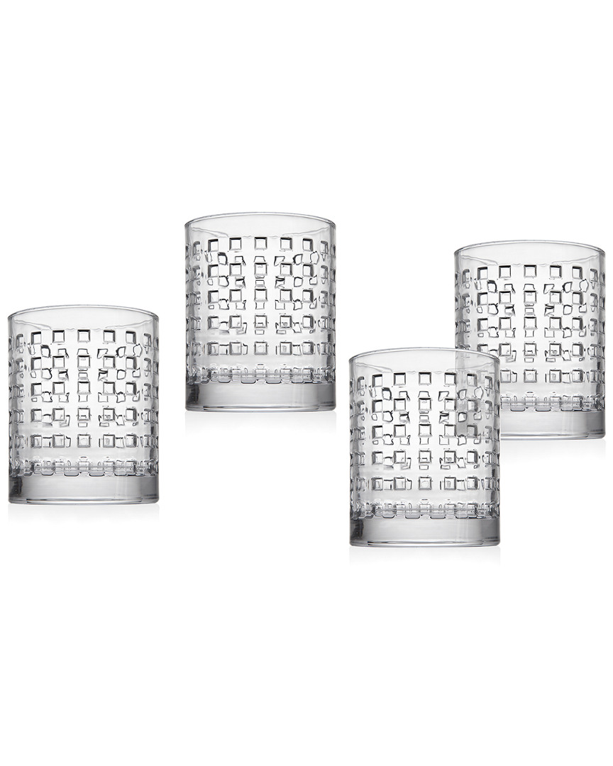 Godinger Gramercy Set Of 4 Dof Glasses In Clear
