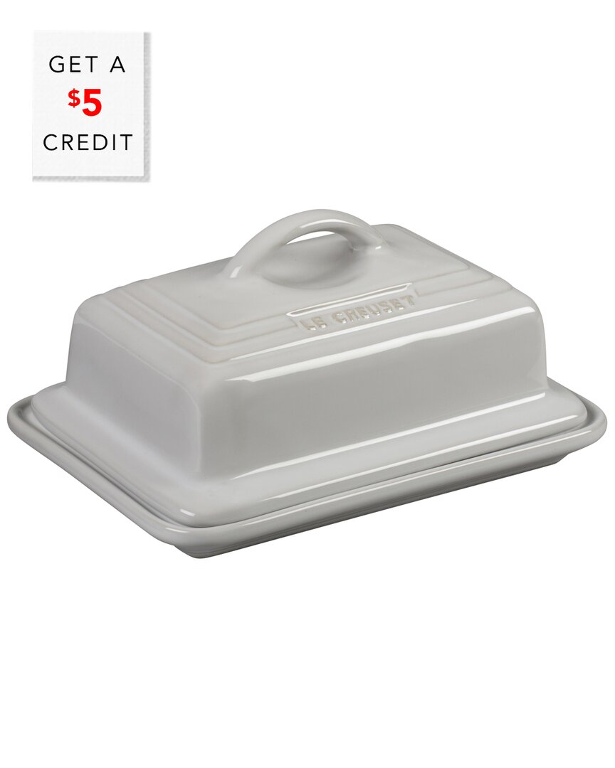 Le Creuset Heritage Butter Dish With $5 Credit