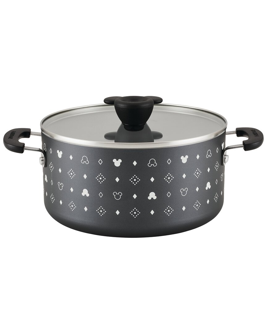 Farberware Disney Monochrome 5.5 Quart Ceramic Nonstick Stockpot With Lid