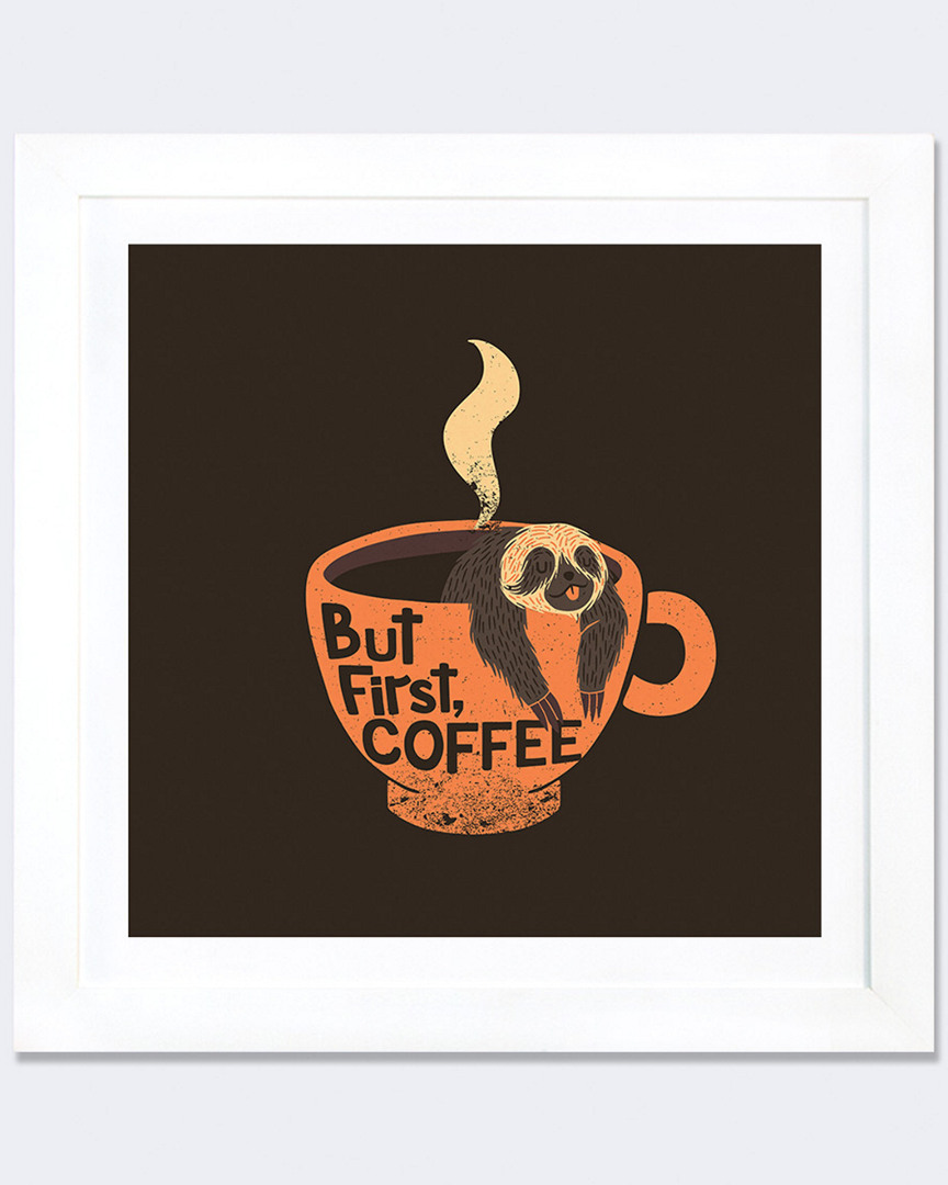 Icanvas But First, Coffee, Square By Tobias Fonseca