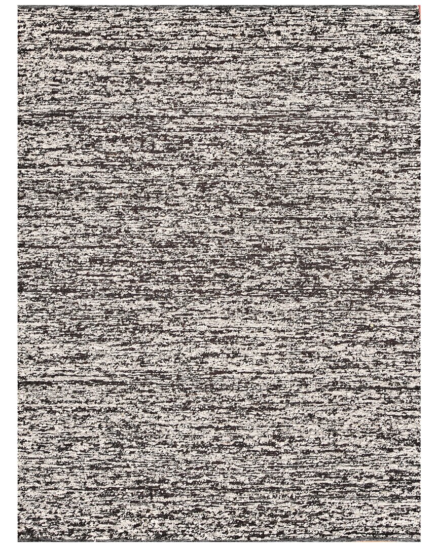 Exquisite Rugs Tocayo New Zealand Wool Area Rug In Black
