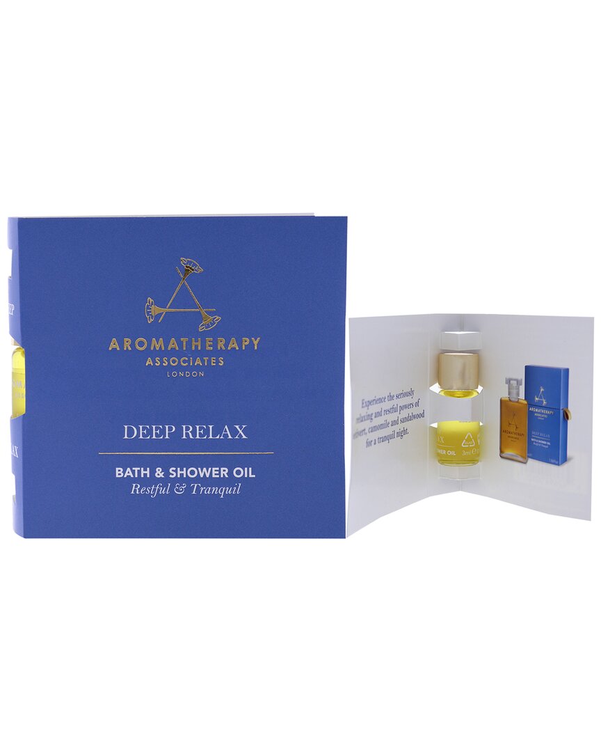 Aromatherapy Associates Deep Relax Bath And Shower Oil In Blue