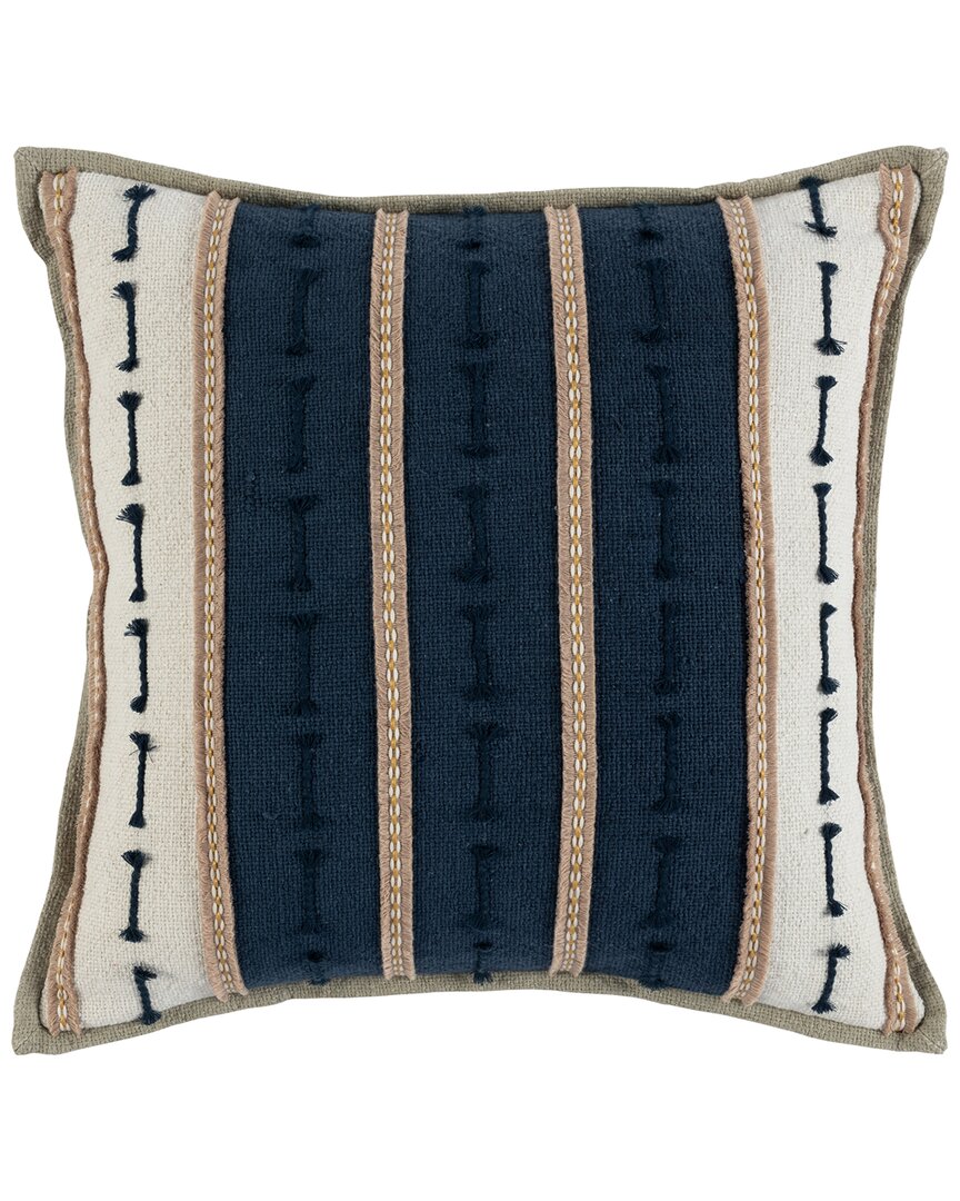 Kosas Home Jay Throw Pillow In Blue