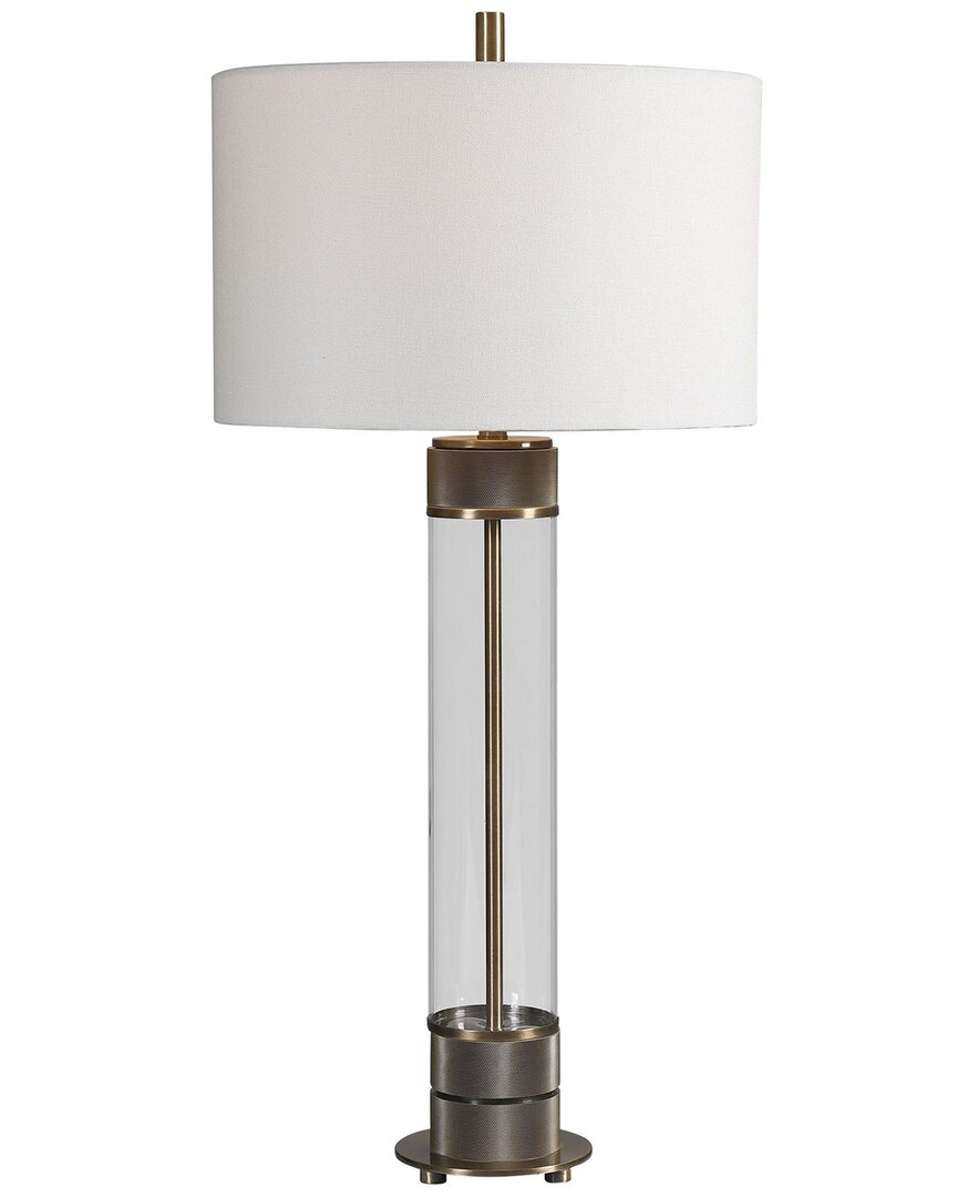 Shop Uttermost Anmer Industrial Table Lamp In Clear