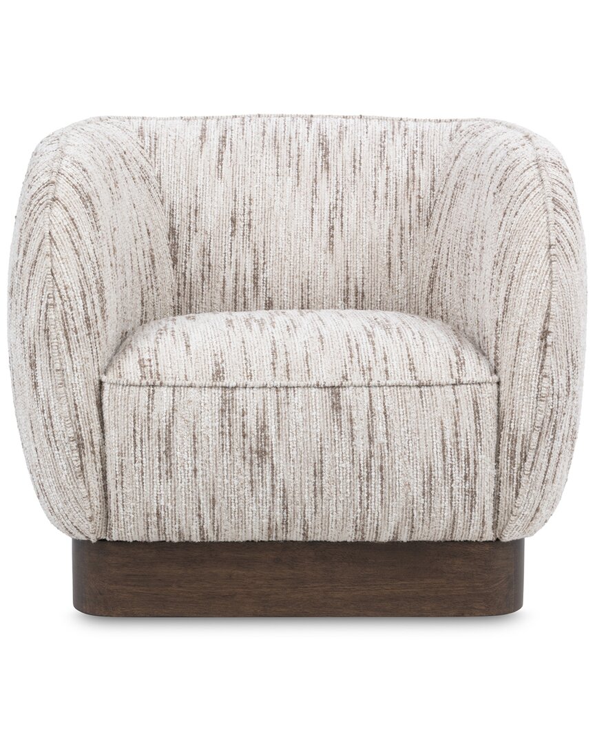 Classic Home Rinner Upholstered Swivel Accent Chair