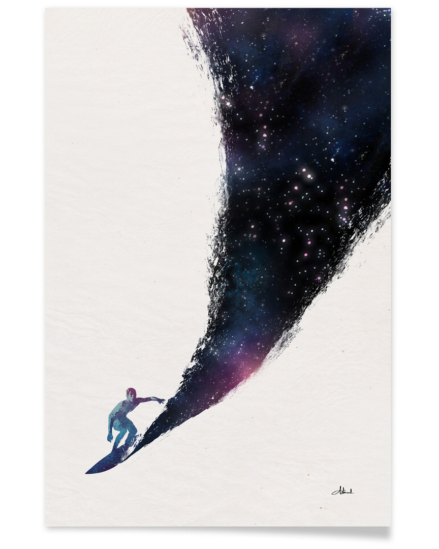 Curioos Surfin' In The Universe By Robert Farkas