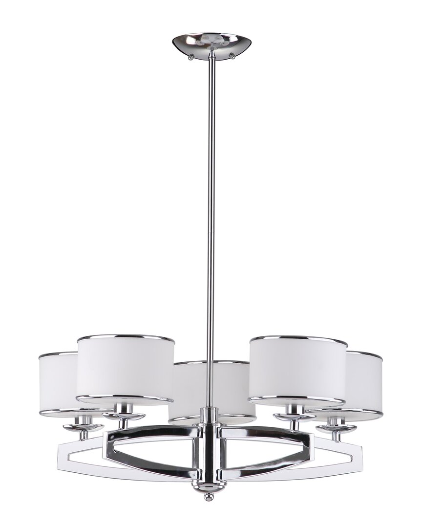 Safavieh Lenora 5-light Drum Adjustable Pendant