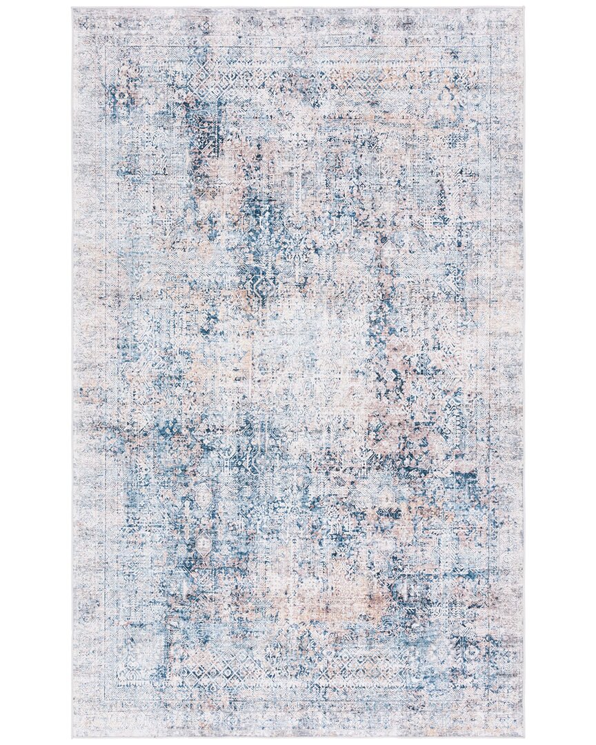Safavieh Santa Monica Polyester Rug In Navy